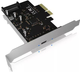 Karta rozszerzeń Icy Box IB-PCI1901-C32 Karta PCIe, TYPE-C USB 3.2 (Gen 2x2) (IB-PCI1901-C32) - obraz 2