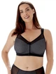 Бюстгальтер Berlei Beauty Stripe Minimiser 547 44D Black Grey (5053014893675) - зображення 2
