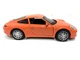 Машинка TK Union Group 25005 Porsche 911 металева світло звук відкриваються двері/капот Помаранчева - зображення 2