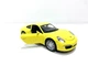 Машинка TK Union Group 25005 Porsche 911 металлическая свет звук открываются двери/капот Жёлтая - изображение 6