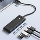 Hub USB-C Orico 4 x USB-A 3.0 5 Gb/s Czarny (PAPW4A-C3-015-BK-EP) - obraz 3