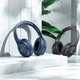 Наушники HOCO Mighty BT headphones W40 |BT5.3, 7H, AUX/TF Card, Type-C| синие - изображение 3