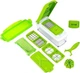 Багатофункціональна овочерізка Nicer Dicer Plus терка мультислайсер прес для нарізки подрібнювач овочів - зображення 4