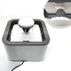 Фонтан поилка автоматическая для домашних животных Pet Water Fountain USB серая - изображение 3