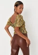 Топ женский Missguided TJF29480 36 Разноцветный (DN5059384684158) - изображение 2