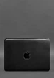 Шкіряний чохол для MacBook 13 дюйм Чорний Crazy Horse - изображение 2