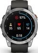Смарт-годинник Garmin Epix Gen 2 Slate Steel with Graphite Band (010-02582-11) - зображення 2