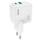 Сетевое зарядное (СЗУ) Hoco C111A PD 30W+QC3.0 Белый - изображение 1