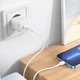 Сетевое зарядное устройство Hoco N32 Glory PD30W Type-C to Lightning White - изображение 4