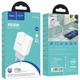 Сетевое зарядное устройство Hoco C104A PD20W White - изображение 4