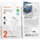 Сетевое зарядное устройство СЗУ Borofone BN10 Sunlight PD65W (1Type-C/1USB) Белый - изображение 7