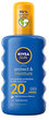 Лосьйон для засмаги Nivea Sun Protect And Moisture SPF20 200 мл (4005808407705) - зображення 1