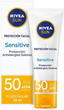 Сонцезахисний крем для обличчя Nivea Sun Facial Sensitive SPF50 50 мл (4005900600264) - зображення 1