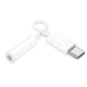 Переходник Hoco Type-C to 3.5 mm цифровой аудиоконвертер LS35 white - изображение 5