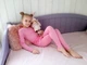 Термокомплект детский из шерсти мериноса 100% BabyKo Merino. Рожевий. Розмір 158\164 - изображение 2