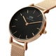 Наручные часы Daniel Wellington DW00100217 Черный/Розовое золото Нержавеющая сталь - изображение 1