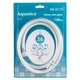 Шланг для душа 1/2" PVC 3-х слойный с подшипником серебристый 150см AQUATICA XB-0173 (9791611) - изображение 6