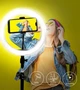 Світлодіодна кільцева LED лампа YQ320 33 см з тримачем для телефону освітлення для професійної зйомки - зображення 2