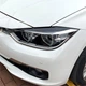 Вії на передні фари BMW 3 Series F30 2013-2018 S&T (чорний глянець) - изображение 7