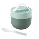 Ланч бокс супница 550 мл герметичная с ложкой Soup Cup – зелёный (LB-104042) - изображение 1