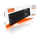 Клавіатура дротова Meetion USB + Hub Keyboard K815 |Ukr/RU/EN| black - зображення 9