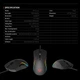 Мышь ведущая MEETION RGB Backlit Gaming Mouse RGB GM19_2023 |12000dpi| black - изображение 11