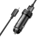Адаптер автомобильный Hoco Lightning Cable Level dual port Car charger Z49 |2USB, 12W, 2.4A| черный - изображение 3