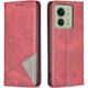 Чохол-книжка з кишеньками UniCase Geometric Pattern для Motorola Edge 40 - Red - зображення 1