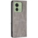 Чохол-книжка з кишеньками UniCase Geometric Pattern для Motorola Edge 40 - Grey - зображення 5