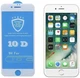 Захисне скло 10D Tempered Glass для iPhone 6/6s/7/8/SE 2020 Біле - зображення 1