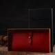 Вертикальне тонке портмоне для жінок із натуральної шкіри Tony Bellucci Wallet 22035 Червоний - зображення 9