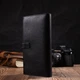 Жіночий тонкий гаманець з натуральної шкіри Tony Bellucci Wallet 22036 Чорний - зображення 7