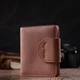 Практичный женский кошелек нежного цвета из натуральной кожи Tony Bellucci Wallet 22019 Пудровый - изображение 7