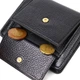 Женский кошелек из натуральной кожи в классическом черном цвете Tony Bellucci Wallet 21987 Черный - изображение 6