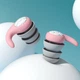Беруши многоразовые для работы, отдыха, плавания, путешествий SUNROZ Ball Pink (A-11029) - изображение 4