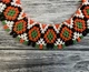 Кольє-силянка із чеського бісеру HatynkaUA Necklace намисто ручної роботи до вишиванки (SUN999_42) - зображення 2