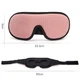 Маска для сна дышащая комфорт SUNROZ 3D Breath Pink (A-17132) - изображение 9