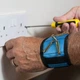 Магнитный браслет для инструментов крепежа сверл UKC Magnetic Wristband синий - изображение 2
