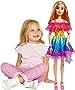 Кукла барби Лучшая подружка 70 см Barbie 28 Best Fashion Friend Doll Rainbow Dress - изображение 2