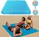 Пляжная подстилка коврик покрывало анти-песок Beach Mat 200 x 150 см Голубая - изображение 1