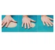 Пляжная подстилка коврик покрывало анти-песок Beach Mat 200 x 150 см Голубая - изображение 4