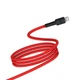 Кабель ZMi Cable USB to Lighting 2.4A 0.3m AL872 Red - изображение 3
