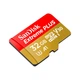 Карта пам'яті SanDisk microSDHC Extreme PLUS 32GB Class 10 UHS-I V30 A2 W-90MB/s R-200MB/s +SD-адаптер (SDSQXBG-032G-GN6MA) - изображение 4