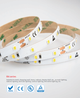 LED стрічка RISHANG 120-2835-12V-IP20 8,6W 818Lm 5000K 5м (RN08C0TA-B-DW) - зображення 5