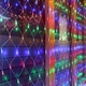 Гирлянда светодиодная сетка 1.5х1.5 м 220V (прозрачный провод) RGB (3X2M200GRLNDC20) ICL44 - изображение 1