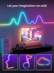 Неонова стрічка світлодіодна Різнокольорова "Rope Light" 5м, гнучкий неон - лед підсвічування (1010169-Other) - зображення 2