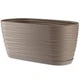 Горшок для цветов FormPlastic Sahara mini oval 2,7 л латте (3110-002) - изображение 1