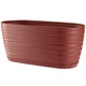 Горщик для квітів FormPlastic Sahara mini oval 2,7 л марсала 3110-057 - зображення 1