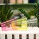 Кашпо для орхідей FormPlastic Diamant-mini Orhidea 1,12 л прозоро-рожевий (3790-T10) - зображення 3
