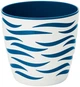 Горшок для цветов FormPlastic Sahara Duo-14 1,65 л белый-синий (4400-011+072W) - изображение 1